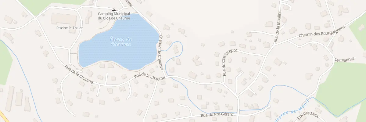 Plan du 10B Rue de la Chaume au Thillot