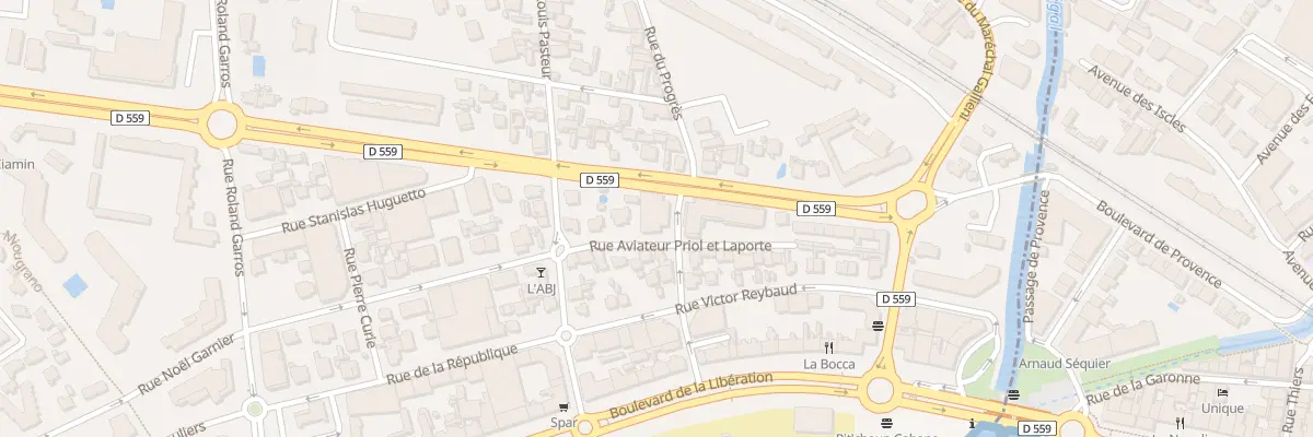 Plan du 412 Av Victor HUGO à Fréjus
