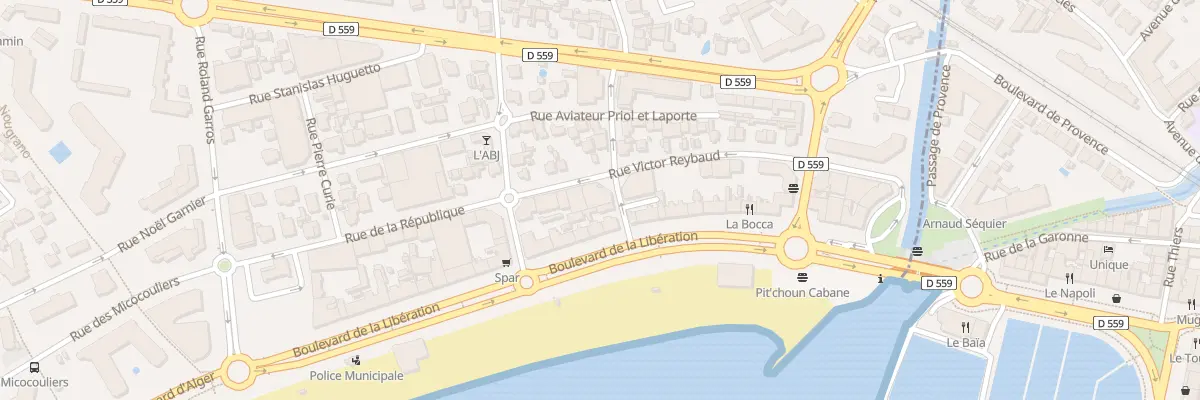 Plan du 78 Rue Victor REYBAUD à Fréjus