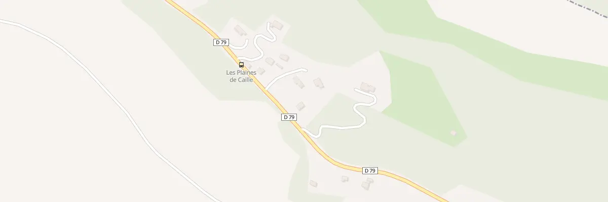 Plan du 2615 Rte de la Plaine de Caille à Caille