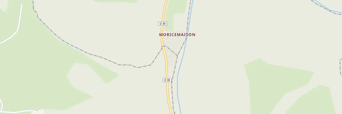 Plan du 5033 Cote sur l’Eau à Vauclusotte
