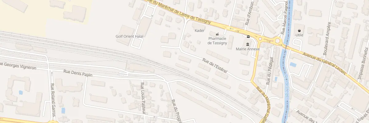 Plan du 28 Rue de l’ ESTEREL à Fréjus