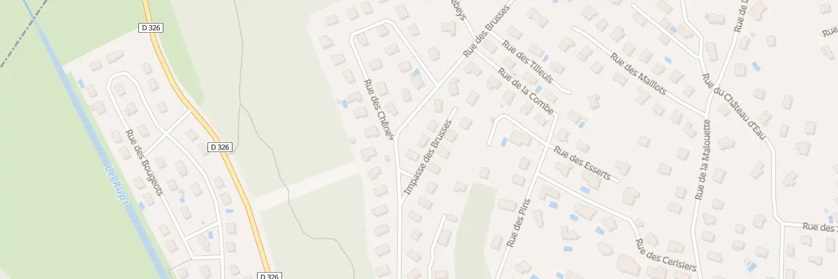 Plan du 44 Rue des Brusses à Bart