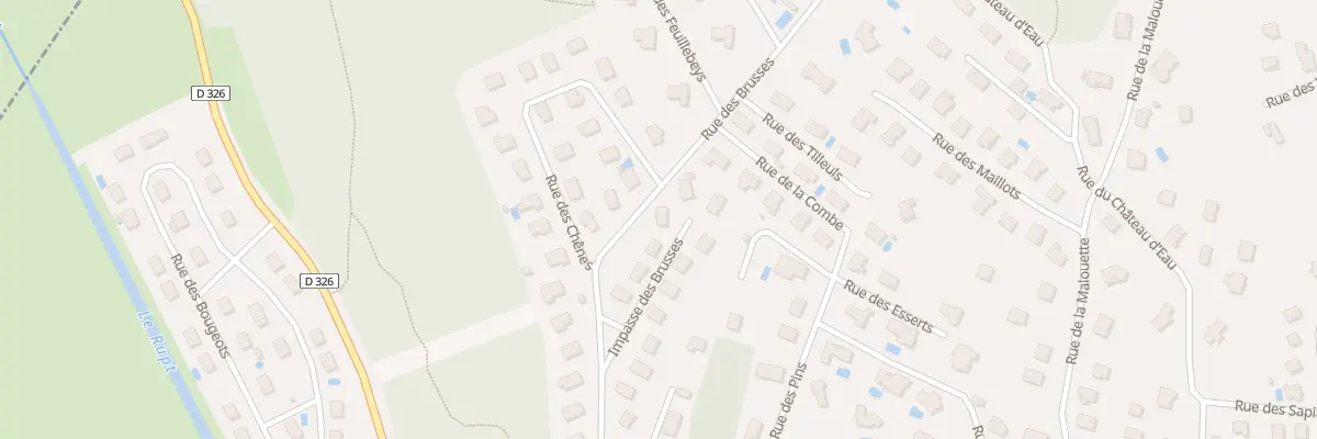 Plan du 48 Rue des Brusses à Bart