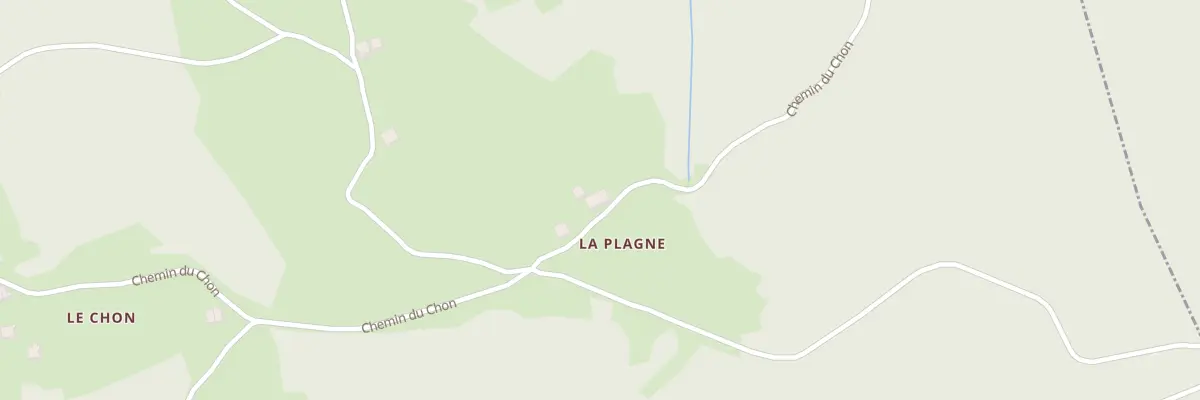 Plan du 692 Che du Chon à Abondance