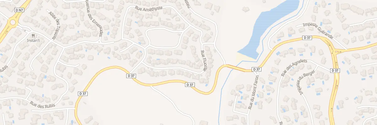 Plan du 115 Rue FLUORITE à Fréjus