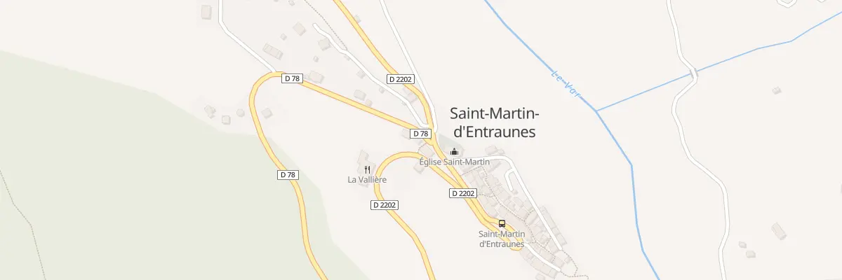Plan du 5129 Le Village à Saint-Martin-d’Entraunes