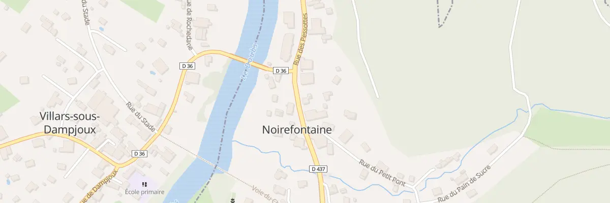 Plan du 4 Rue du Relais Postal à Montbéliard
