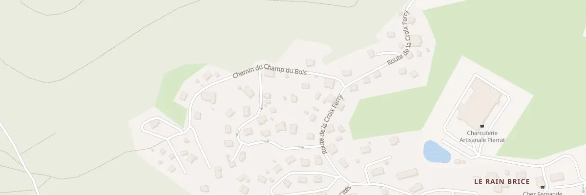 Plan du 5 Che du Champ du Bois au Tholy