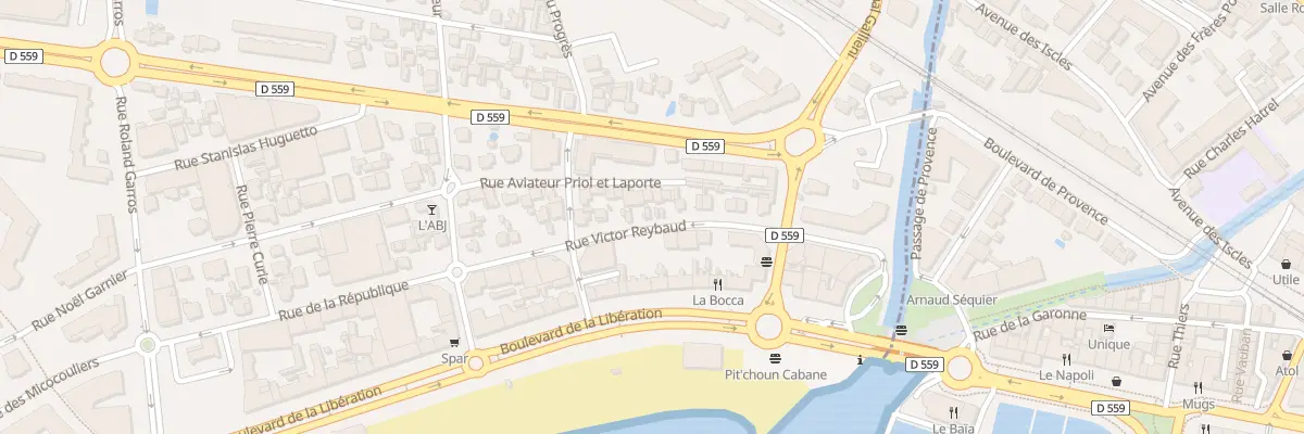 Plan du 163 Rue Victor REYBAUD à Fréjus