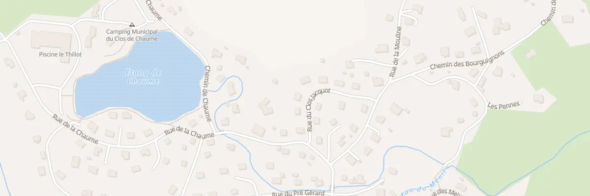 Plan du 5 Rue du Clos Jacquot au Thillot