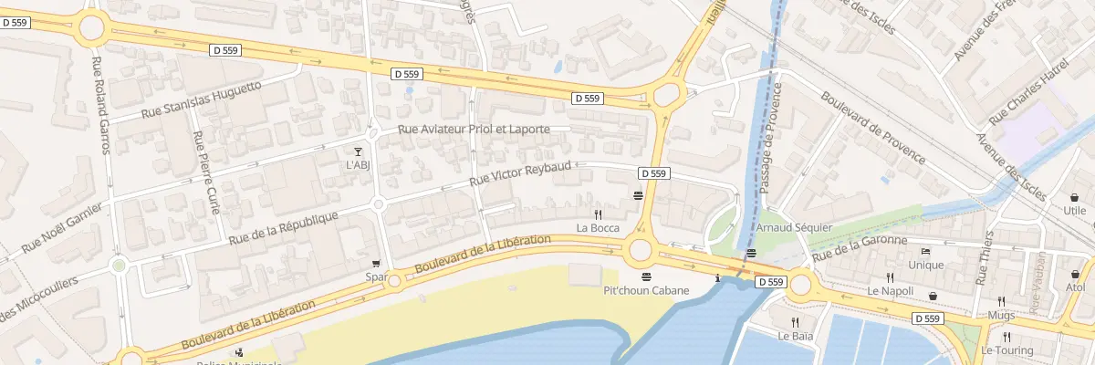 Plan du 164 Rue Victor REYBAUD à Fréjus