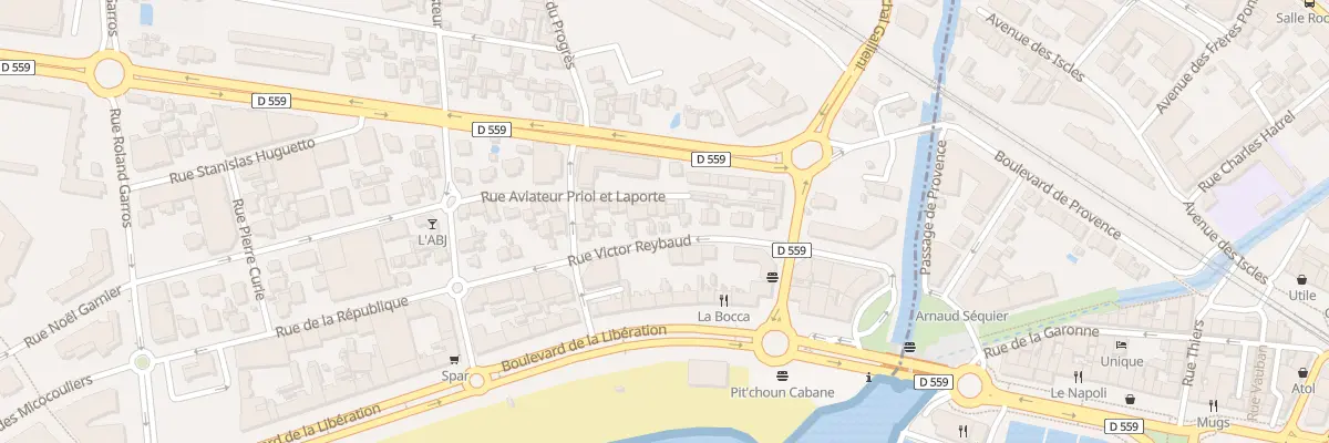 Plan du 169 Rue Victor REYBAUD à Fréjus