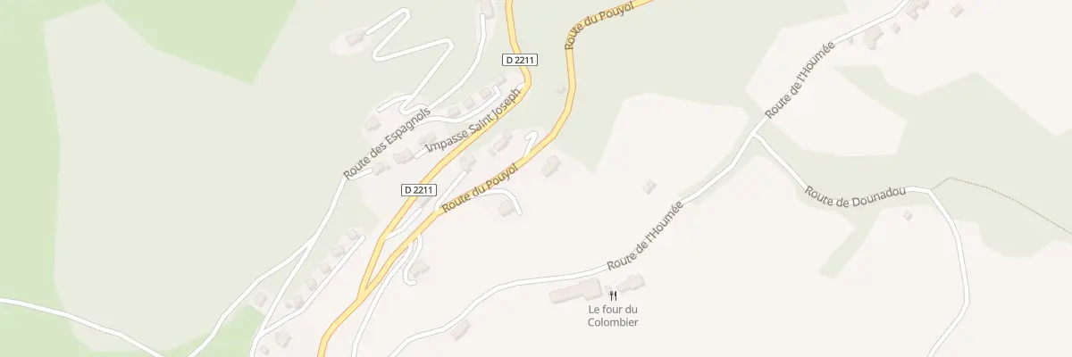 Plan du 150A Rte du Pouyol à Briançonnet