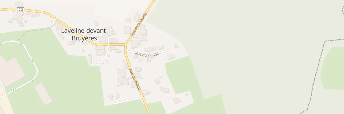 Plan du 11 Rue du Village à Laveline-devant-Bruyères