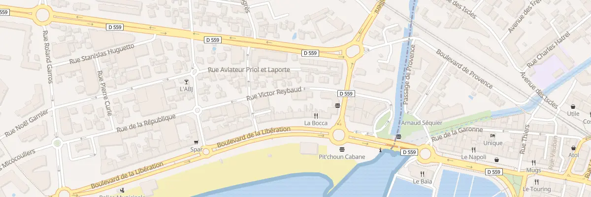 Plan du 176 Rue Victor REYBAUD à Fréjus