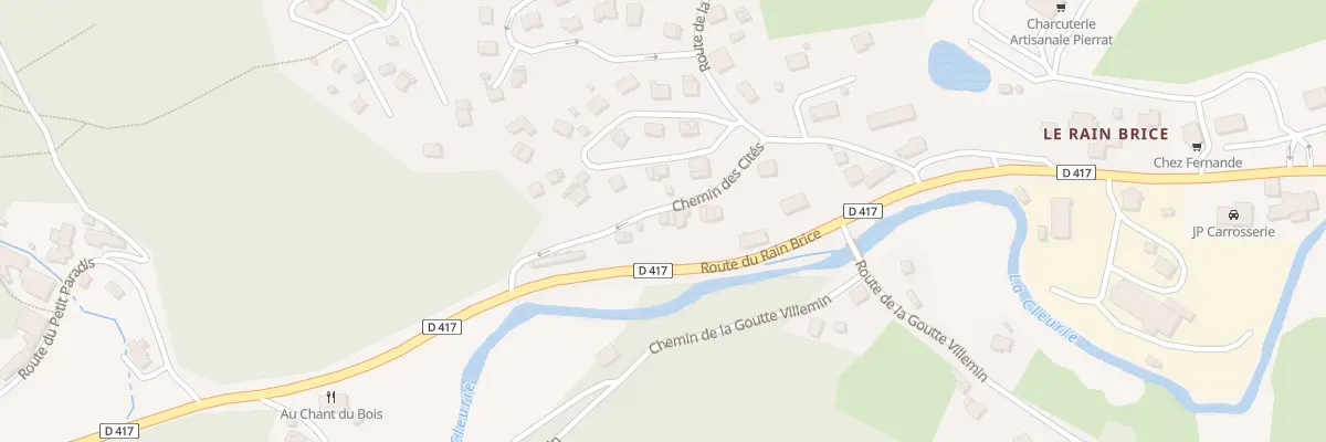 Plan du 2 Che des Cites au Tholy