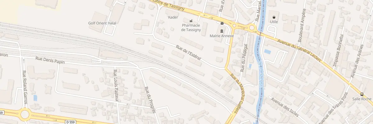 Plan du 61 Rue de l’ ESTEREL à Fréjus