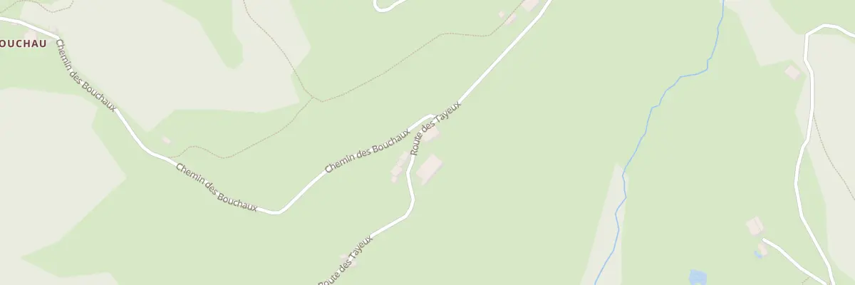 Plan du 2040 Rte des Tayeux à Saulxures-sur-Moselotte