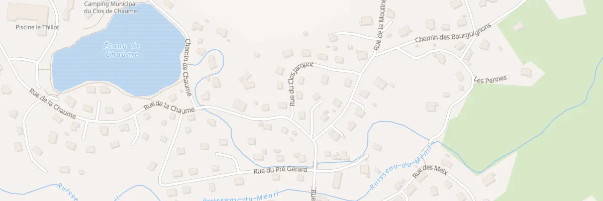 Plan du 4 Rue du Clos Jacquot au Thillot