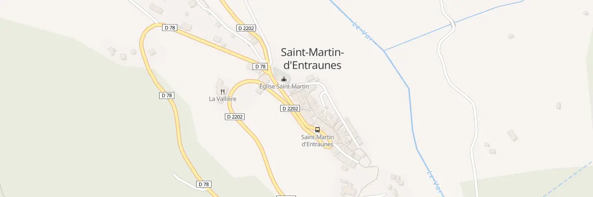 Plan du 5014 Le Village à Saint-Martin-d’Entraunes