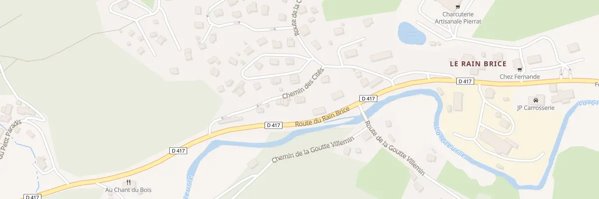 Plan du 8 Che des Cites au Tholy