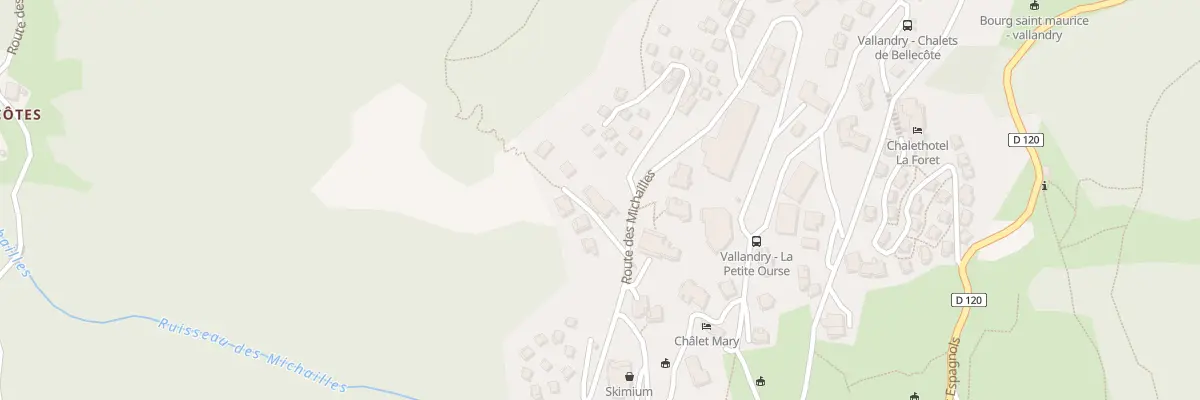 Plan du 495 Rte des Michailles à Landry