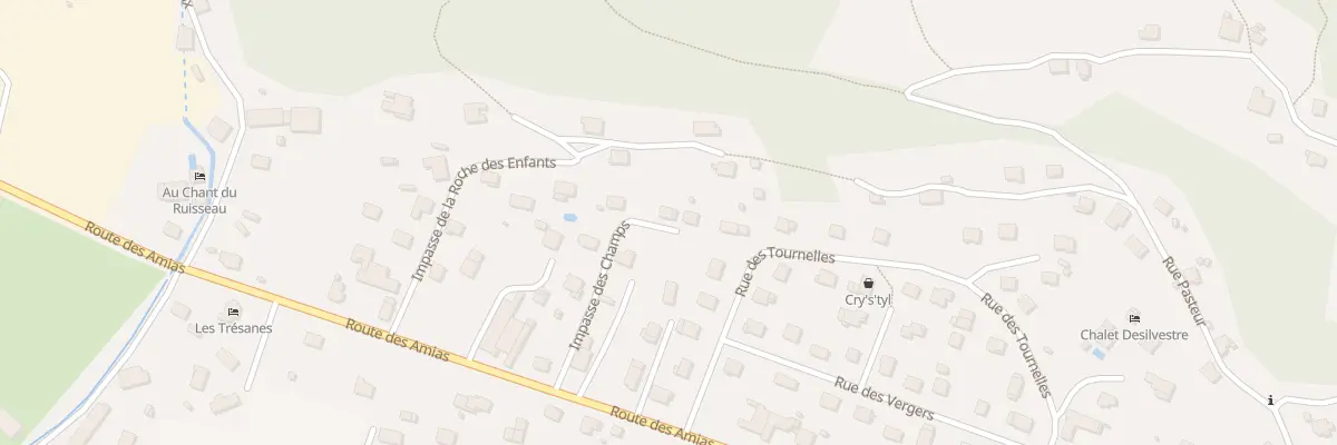 Plan du 159 Imp des Champs à Saulxures-sur-Moselotte