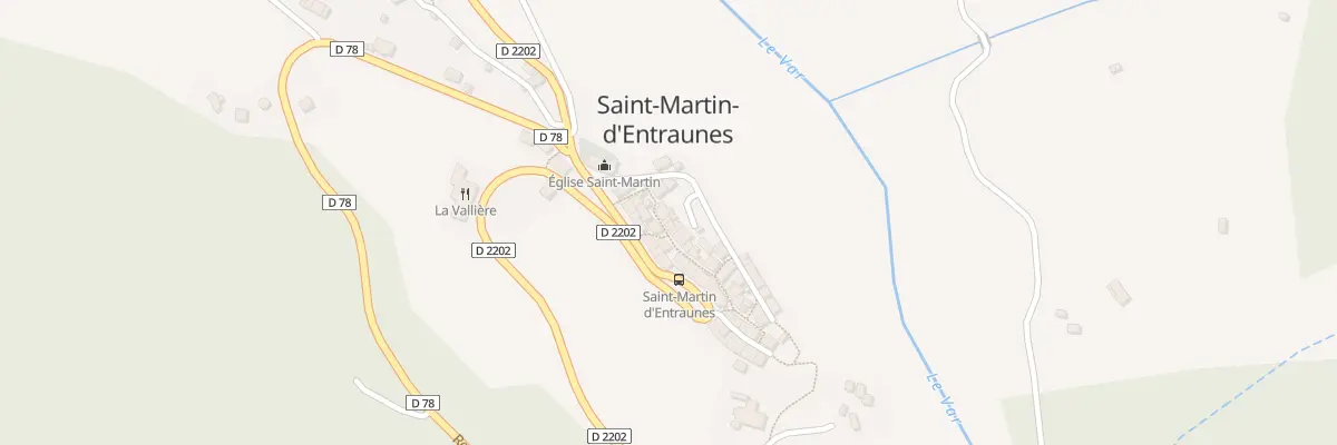 Plan du 5024 Le Village à Saint-Martin-d’Entraunes