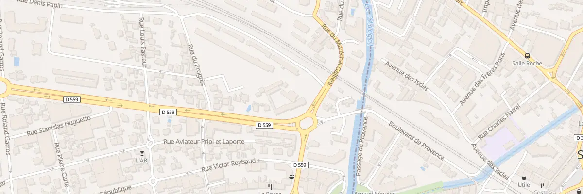 Plan du 519 Av Victor HUGO à Fréjus