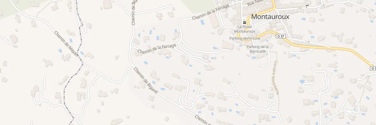 Plan du 6690 Les Laouves à Montauroux