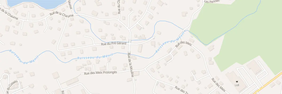 Plan du 42 Rue de la Mouline au Thillot