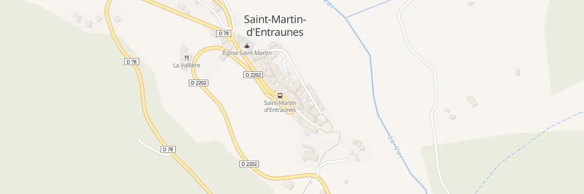 Plan du 5032 Le Village à Saint-Martin-d’Entraunes