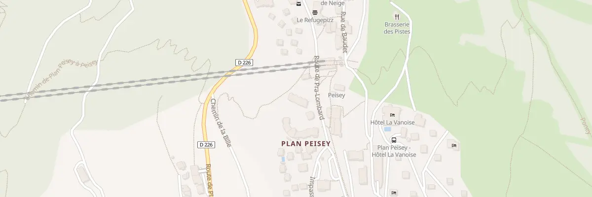 Plan du 5518 Imm Emmanuelle à Peisey-Nancroix