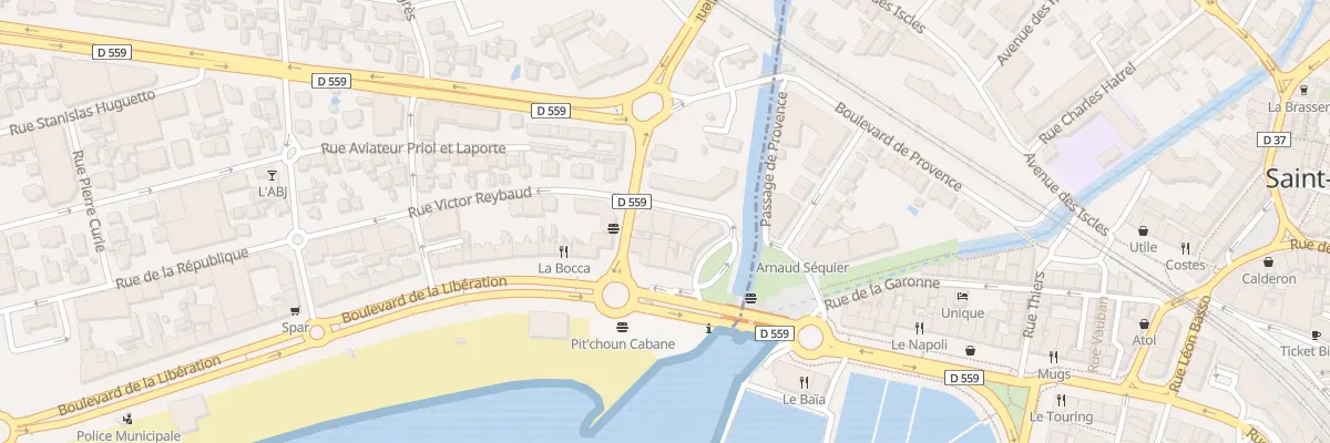 Plan du 292 Rue Victor REYBAUD à Fréjus