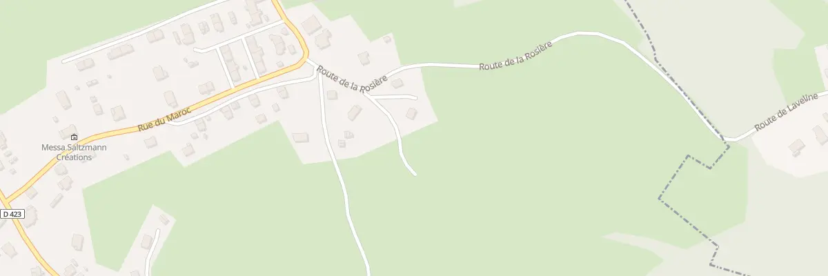 Plan du 16 Rte de la Rosière à Laveline-devant-Bruyères