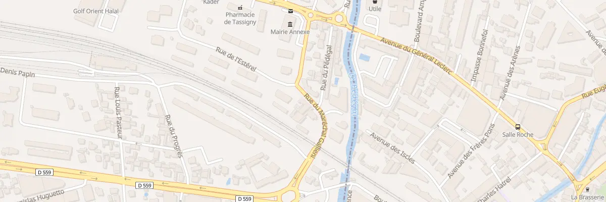 Plan du 339 Rue Marechal GALLIENI à Fréjus