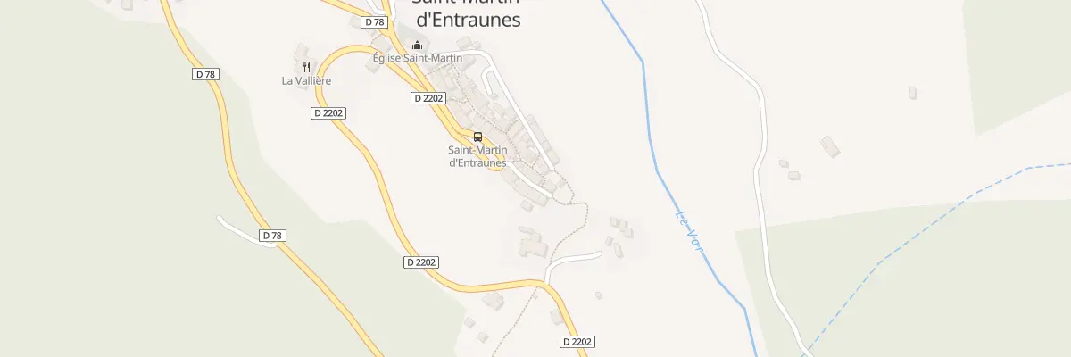 Plan du 5046 Le Village à Saint-Martin-d’Entraunes