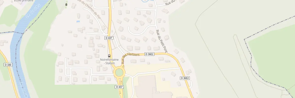 Plan du 6 Rue des Herbiers à Noirefontaine