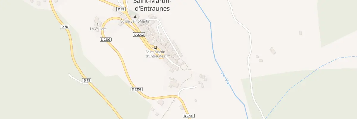 Plan du 5044 Le Village à Saint-Martin-d’Entraunes