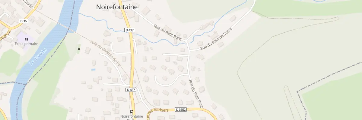 Plan du 6 Rue du Petit Pont à Noirefontaine