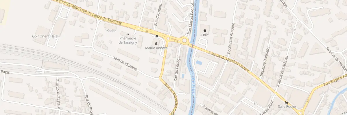 Plan du 48 Rue du PEDEGAL à Fréjus