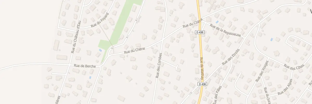 Plan du 19 Rue des Combes à Voujeaucourt