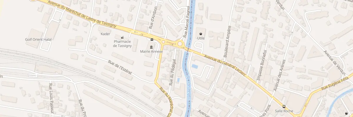 Plan du 39 Rue du PEDEGAL à Fréjus