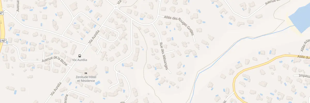 Plan du 84 Rue des MESANGES à Fréjus