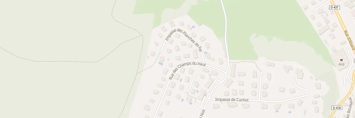 Plan du 9 Rue des Champs du Haut à Pont-de-Roide-Vermondans