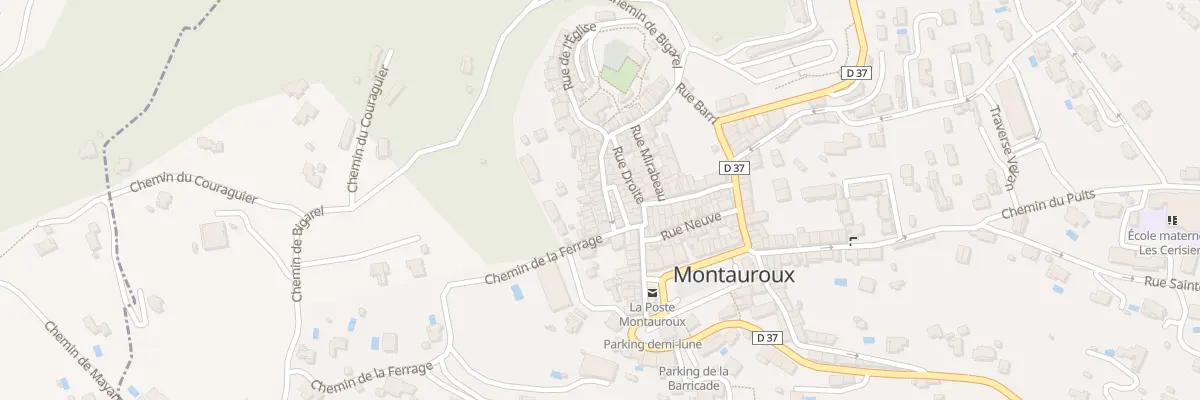 Plan du 8 Rue du Rastel à Montauroux