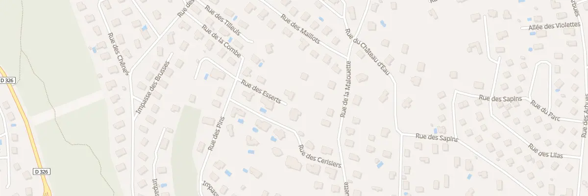 Plan du 3 Rue des Esserts à Bart