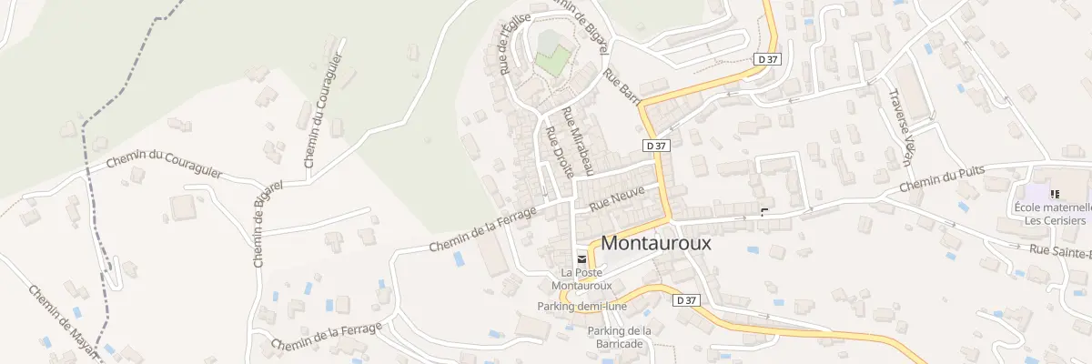 Plan du 3 Rue du Rastel à Montauroux