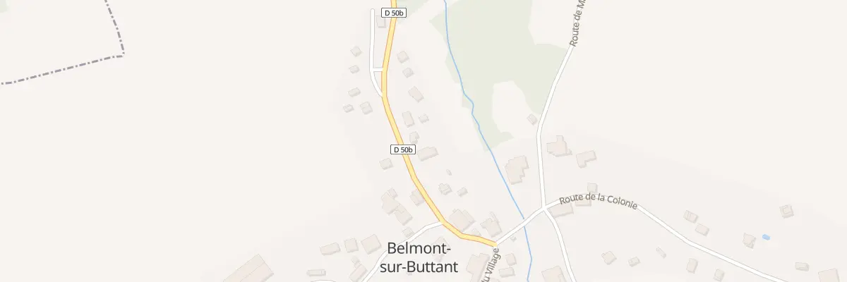 Plan du 8 Rte de Domfaing à Belmont-sur-Buttant